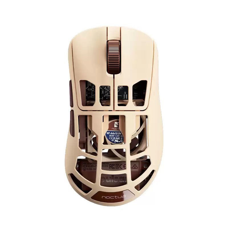 Pulsar Feinmann F01 Noctua Edition 内置风扇鼠标上市,1599 元