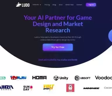 Ludo.ai-一站式AI游戏开发平台