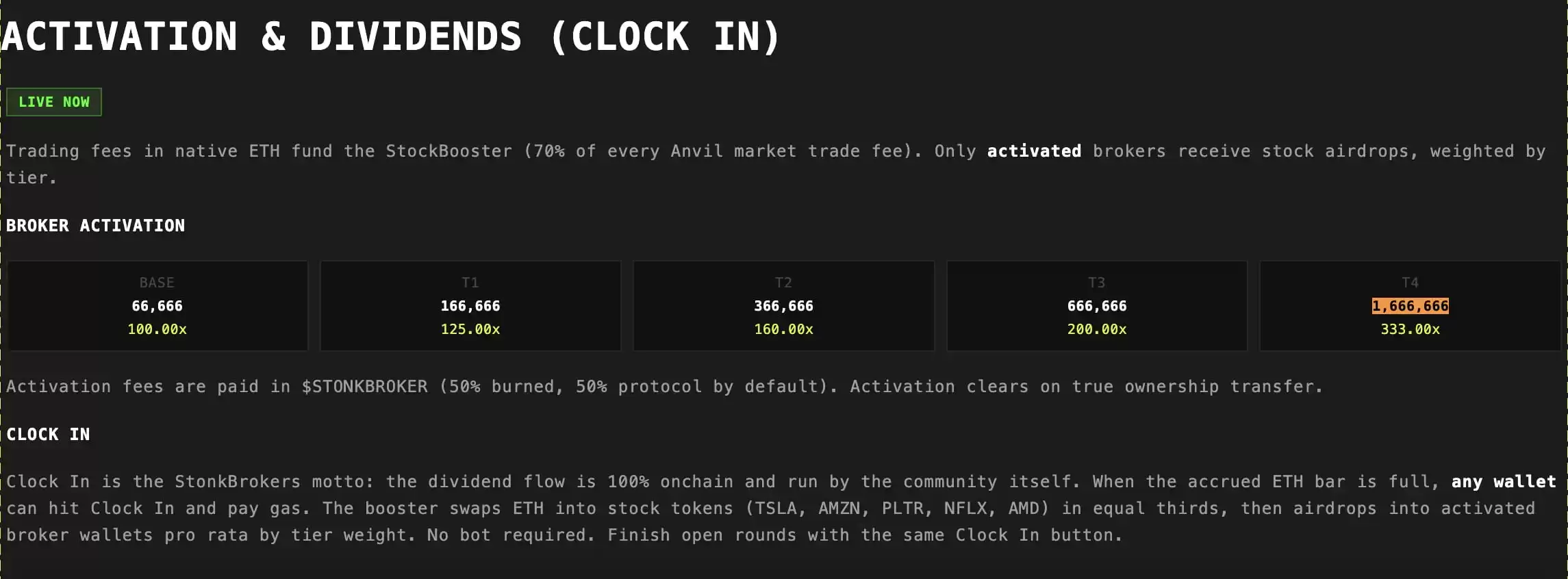 从激活到 Clock In,股票代币奖励如何产生?