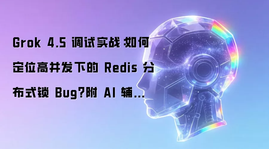 Grok 4.5 调试实战:如何定位高并发下的 Redis 分布式锁 Bug?附 AI 辅助排查边界