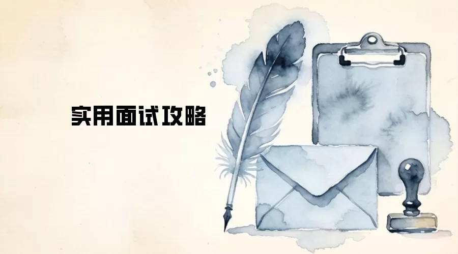 实用面试攻略