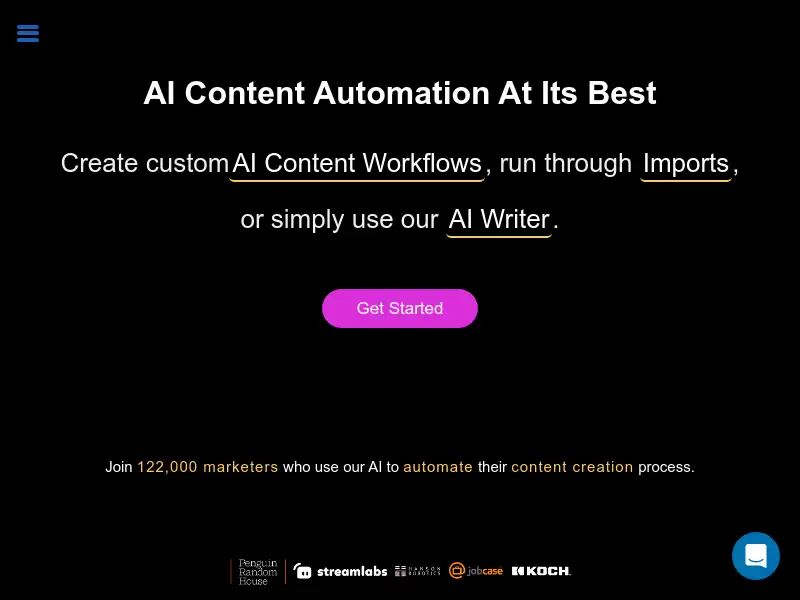 ContentBot : AI内容自动化工具