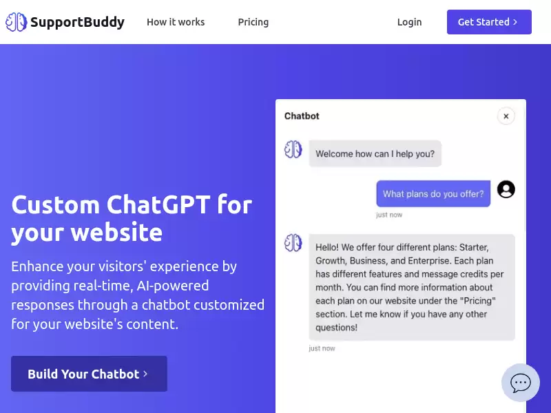 SupportBuddy : AI助手：提供实时个性化响应