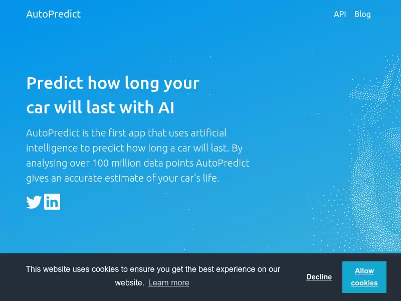 AutoPredict : 使用AI预测汽车的寿命
