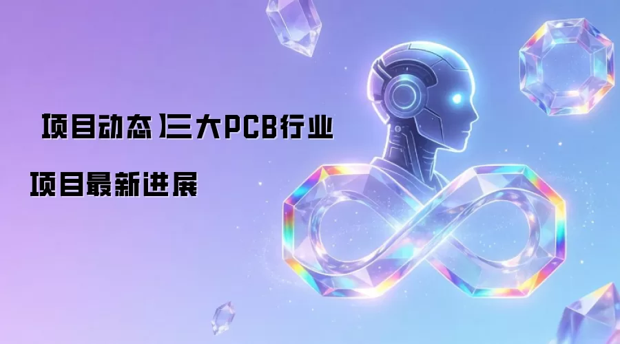 【项目动态】三大PCB行业项目最新进展