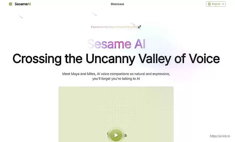 Sesame AI-开启自然语音交互新时代