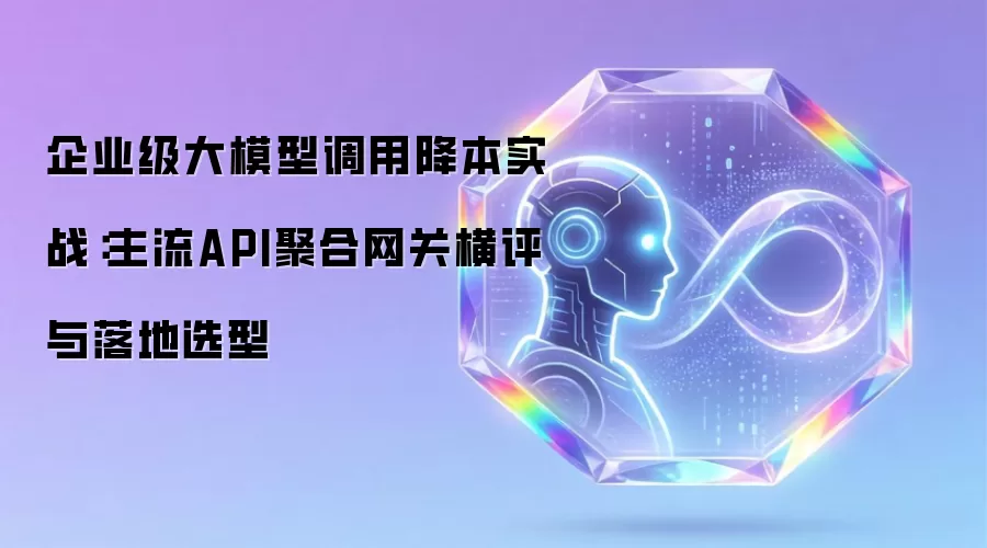 企业级大模型调用降本实战:主流API聚合网关横评与落地选型