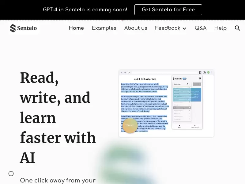 Sentelo : 提升创造力，加速学习