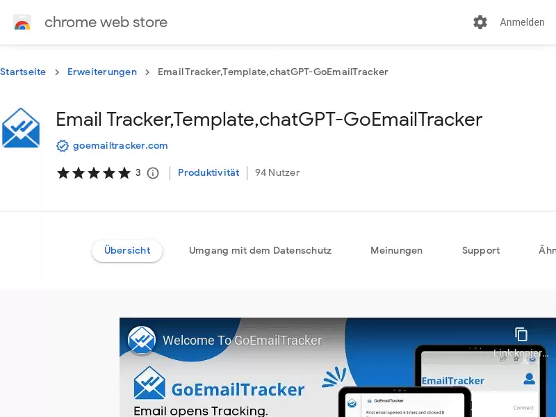 GoEmailTracker : 邮件跟踪与AI写作