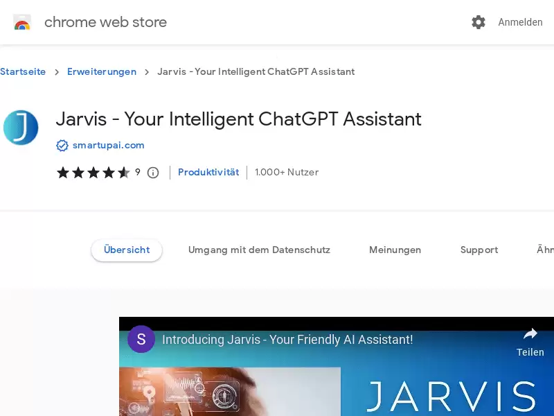 Jarvis AI Assistant : 浏览更智能，选择内容获取相关信息，摘要，生成回复等。