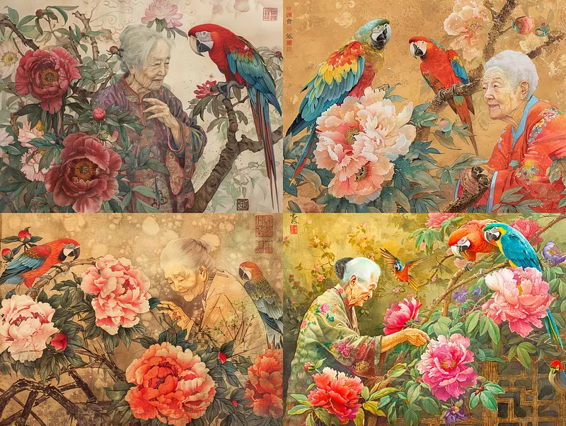 用Midjourney生成惊艳中国风画作，4个技巧生成国风插画