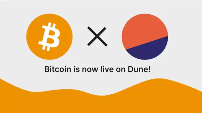 Dune Analytics整合比特币链上数据 轻松获得BTC信息