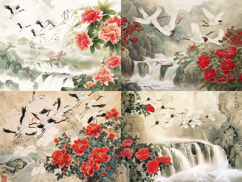 用Midjourney生成惊艳中国风画作，4个技巧生成国风插画