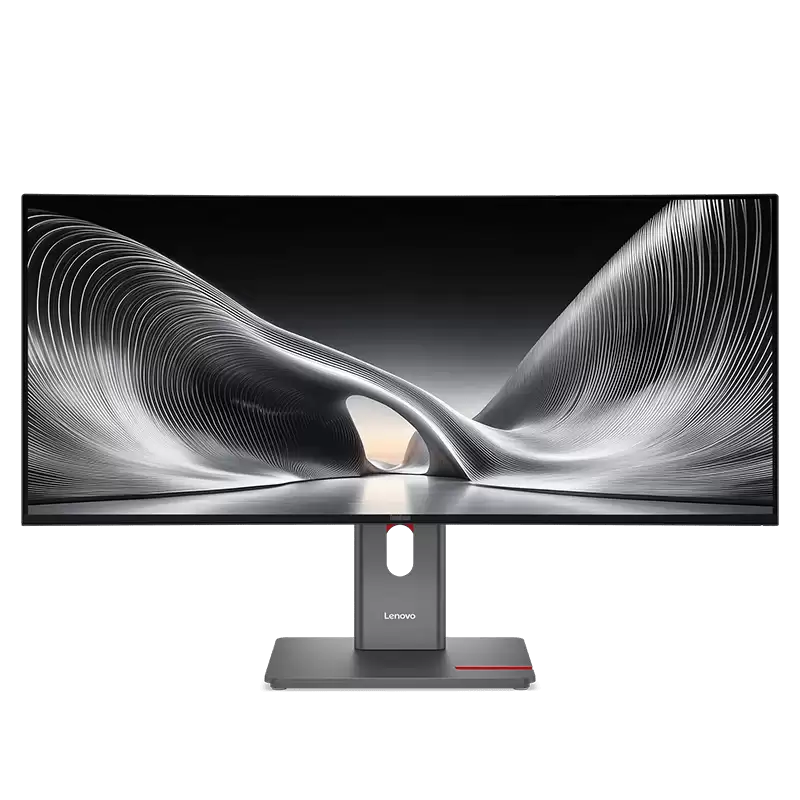 联想推出 ThinkVision P34WD-40 显示器:34 英寸 1440P 120Hz,3999 元
