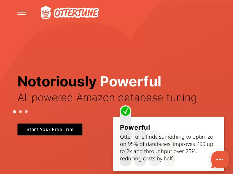 OtterTune : AI数据库调优工具，优化PostgreSQL和MySQL性能