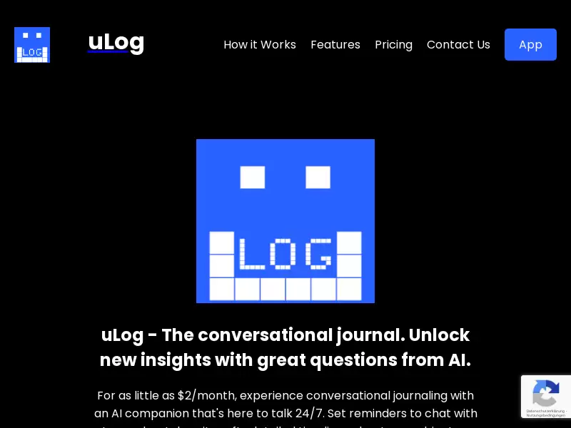 Ulog : 用智能AI伴侣进行对话式日记,帮助您创建详细的时间线。