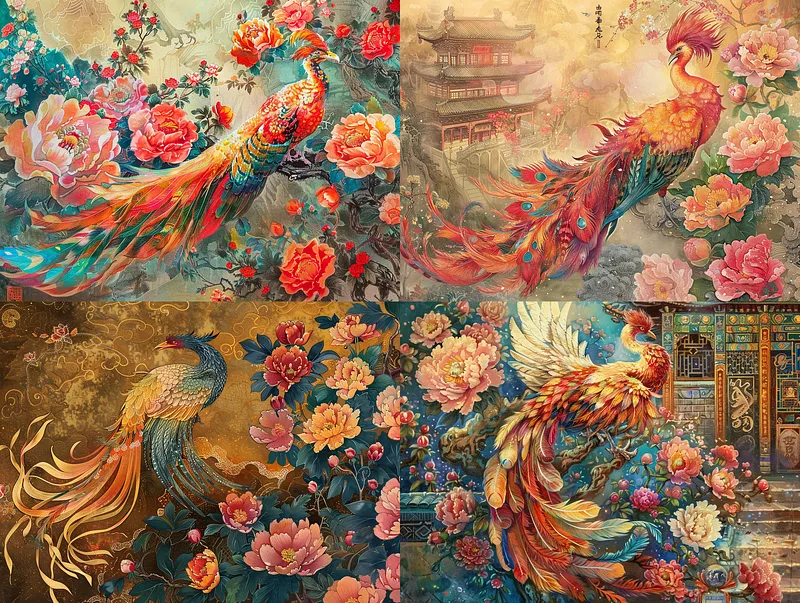 用Midjourney生成惊艳中国风画作，4个技巧生成国风插画