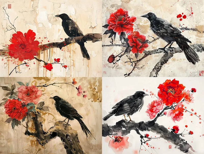 用Midjourney生成惊艳中国风画作，4个技巧生成国风插画
