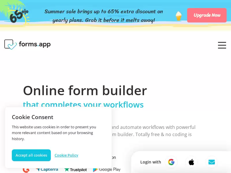 Forms.app : 在线表单构建工具