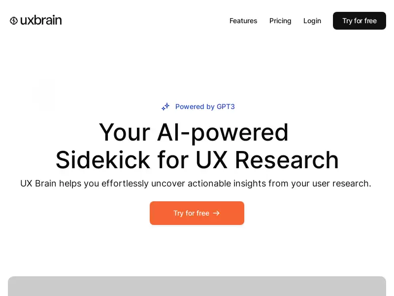 UX Brain : 帮助UX设计师高效完成用户研究