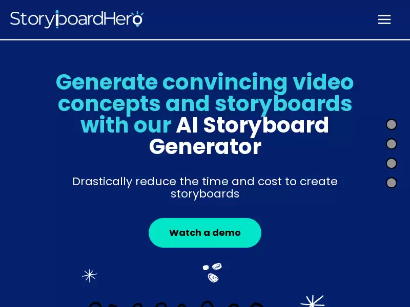 StoryboardHero : AI故事板生成器-快速、便捷、高效