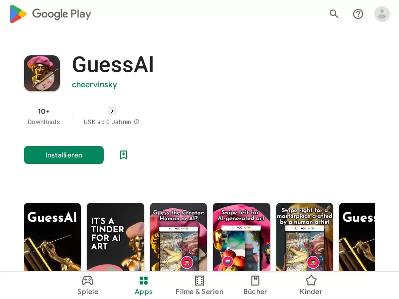 GuessAI : 学习艺术，猜测是AI还是人工制作