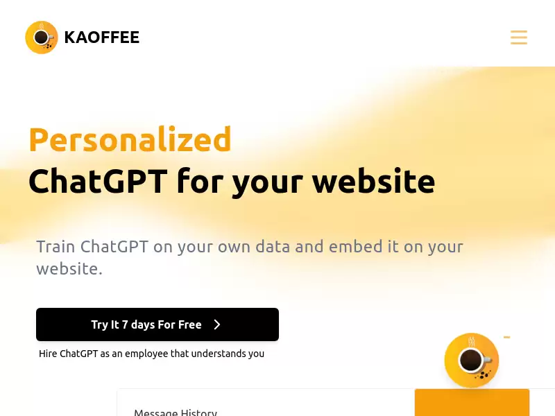 Kaoffee : 个性化聊天GPT模块