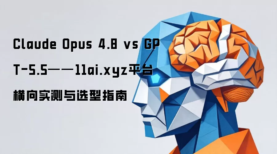 Claude Opus 4.8 vs GPT-5.5——11ai.xyz平台横向实测与选型指南