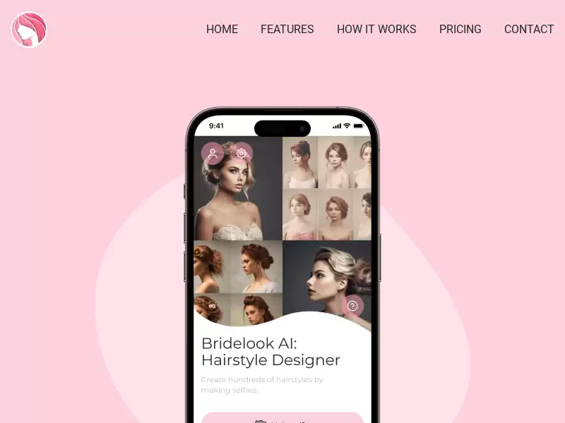 BrideLook AI: Hairstyle Designer : AI婚纱发型设计师