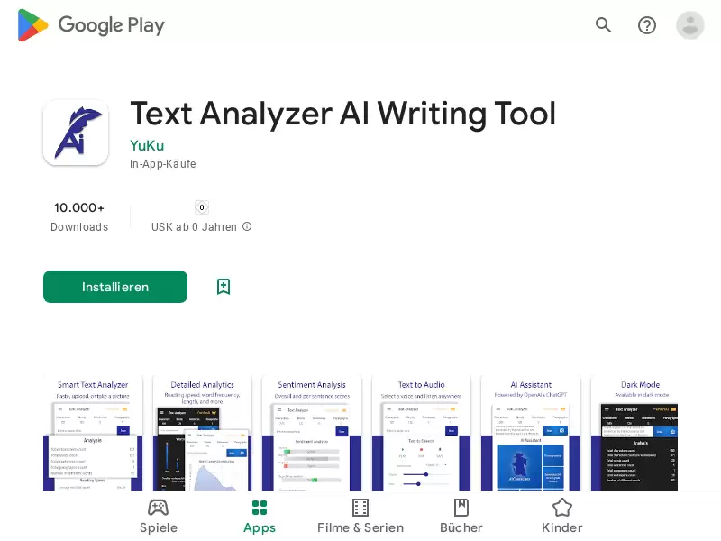 Text Analyzer : 文本分析和AI写作助手,提供情感分析、摘要、语法检查等功能