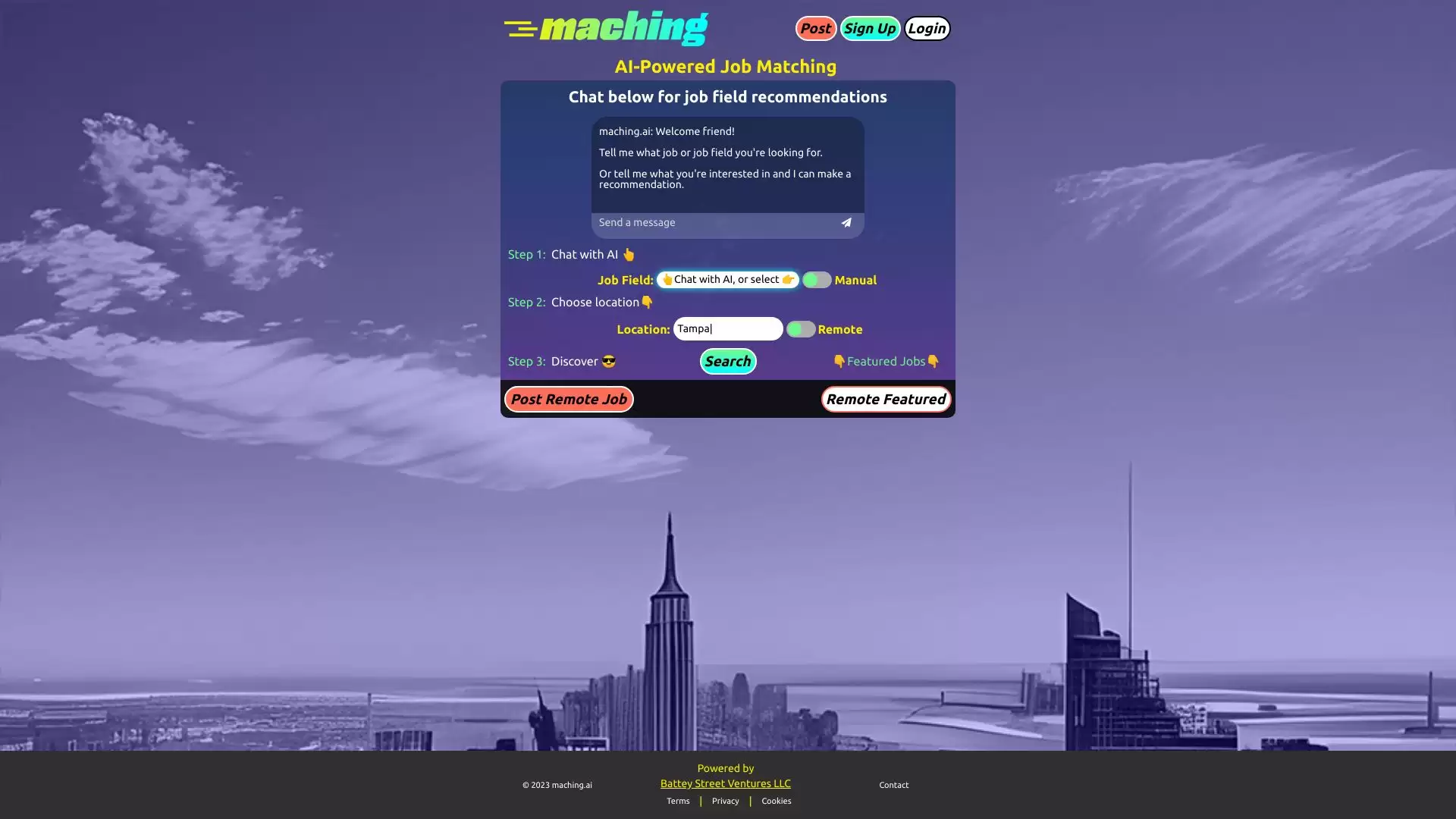 maching.ai - AI-Powered Job Matching : AI驱动的职业匹配平台