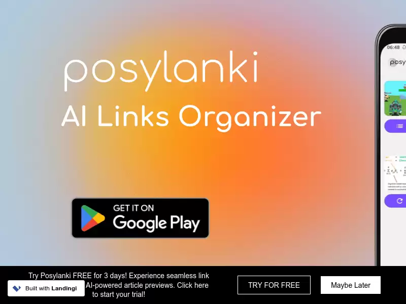 Posylanki: AI Links Organizer : AI链接组织者