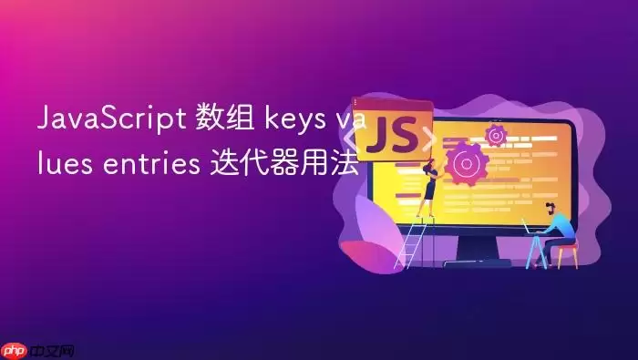 Ja vaScript 数组 keys values entries 迭代器用法