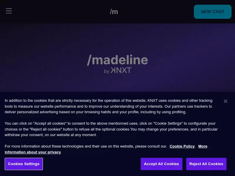 /madeline : 个性化奢侈品购物助手