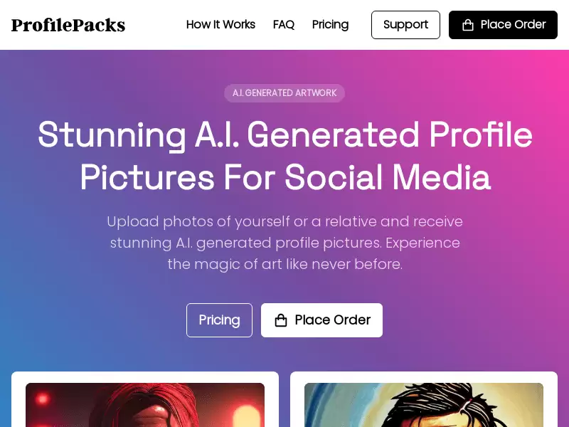 Profile Packs : 全球时尚购物社区