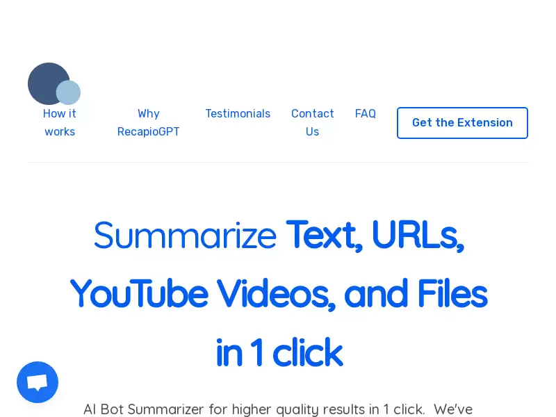AI Alfred : AI Bot Summarizer，1点击生成您的最佳摘要