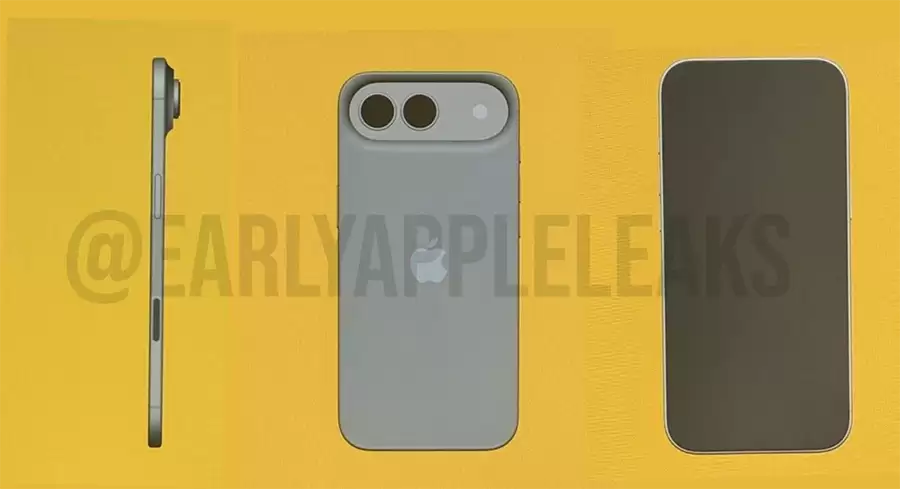 iPhone Air 2渲染图首曝：灵动岛缩小，双摄补齐影像+A20芯片