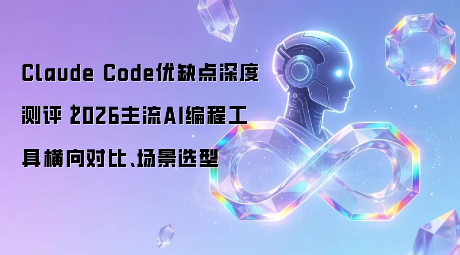 Claude Code优缺点深度测评|2026主流AI编程工具横向对比、场景选型