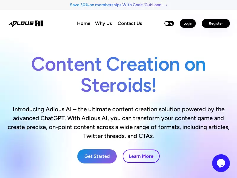 Adlous AI : 极致内容创作解决方案