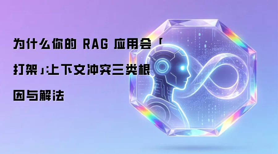 为什么你的 RAG 应用会「打架」:上下文冲突三类根因与解法