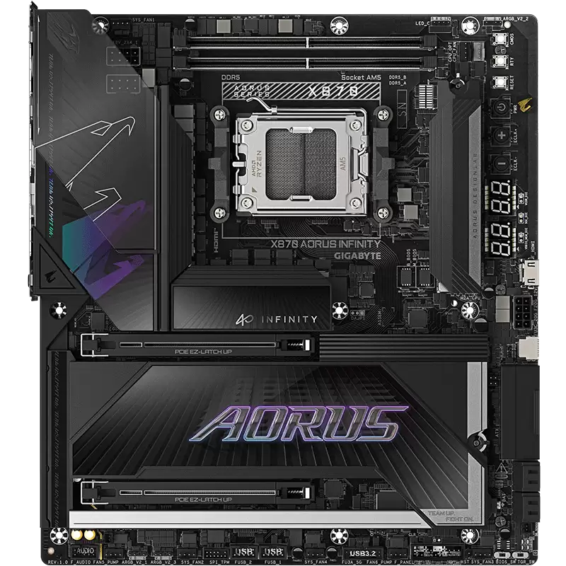 技嘉 40 周年限定 AORUS INFINITY 板卡开启预售：主板 5999 元，显卡 6899 元起