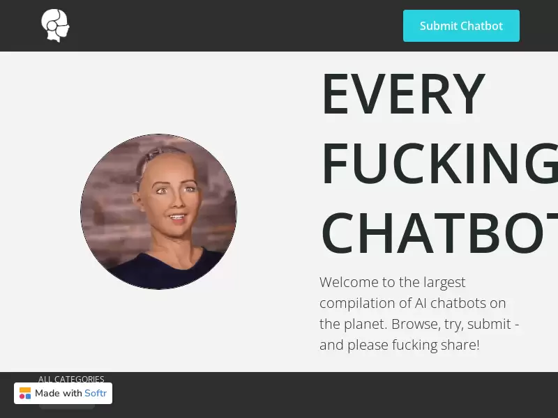 Every Chatbot : AI驱动的聊天机器人目录