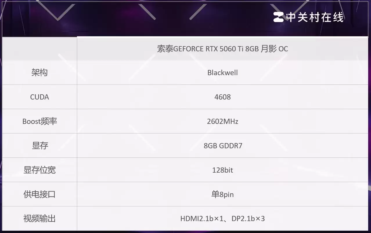 一线品牌高性价比显卡买哪款好？索泰RTX 5060 Ti值得选