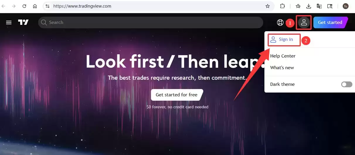 TradingView怎么用来看盘画线?新手必备2026年完整操作教程