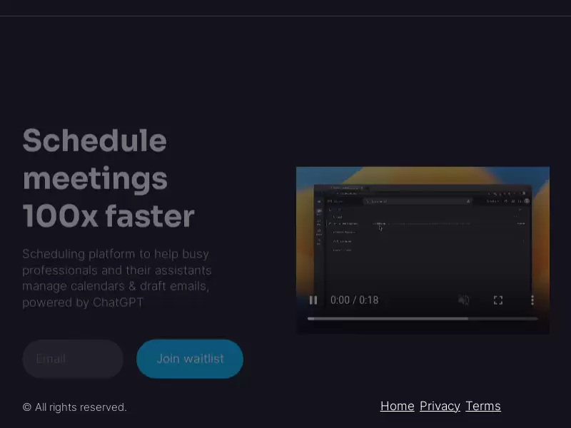 Ipso AI : AI驱动的日历管理