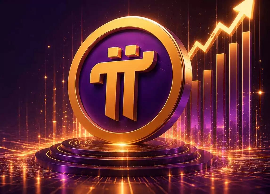 Pi Network价格分析:对称三角形与7.758亿PI解锁观察