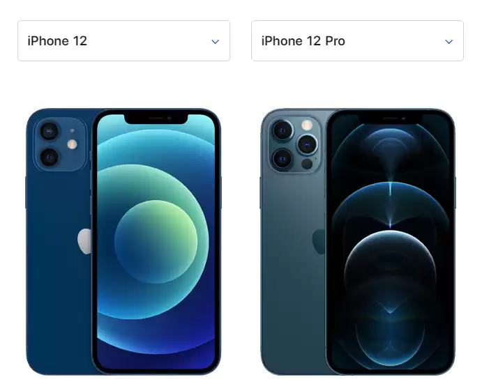 苹果 iPhone 12 与 iPhone 12 Pro 选哪款?有什么差别? 苹果 iPhone 12 与 iPhone 12 Pro 选哪款?有什么差别?