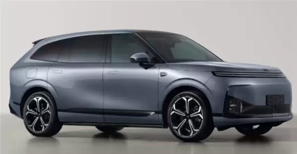 大五座SUV！小鹏G9L最新实车图曝光：翠绿配色+双层星环灯设计