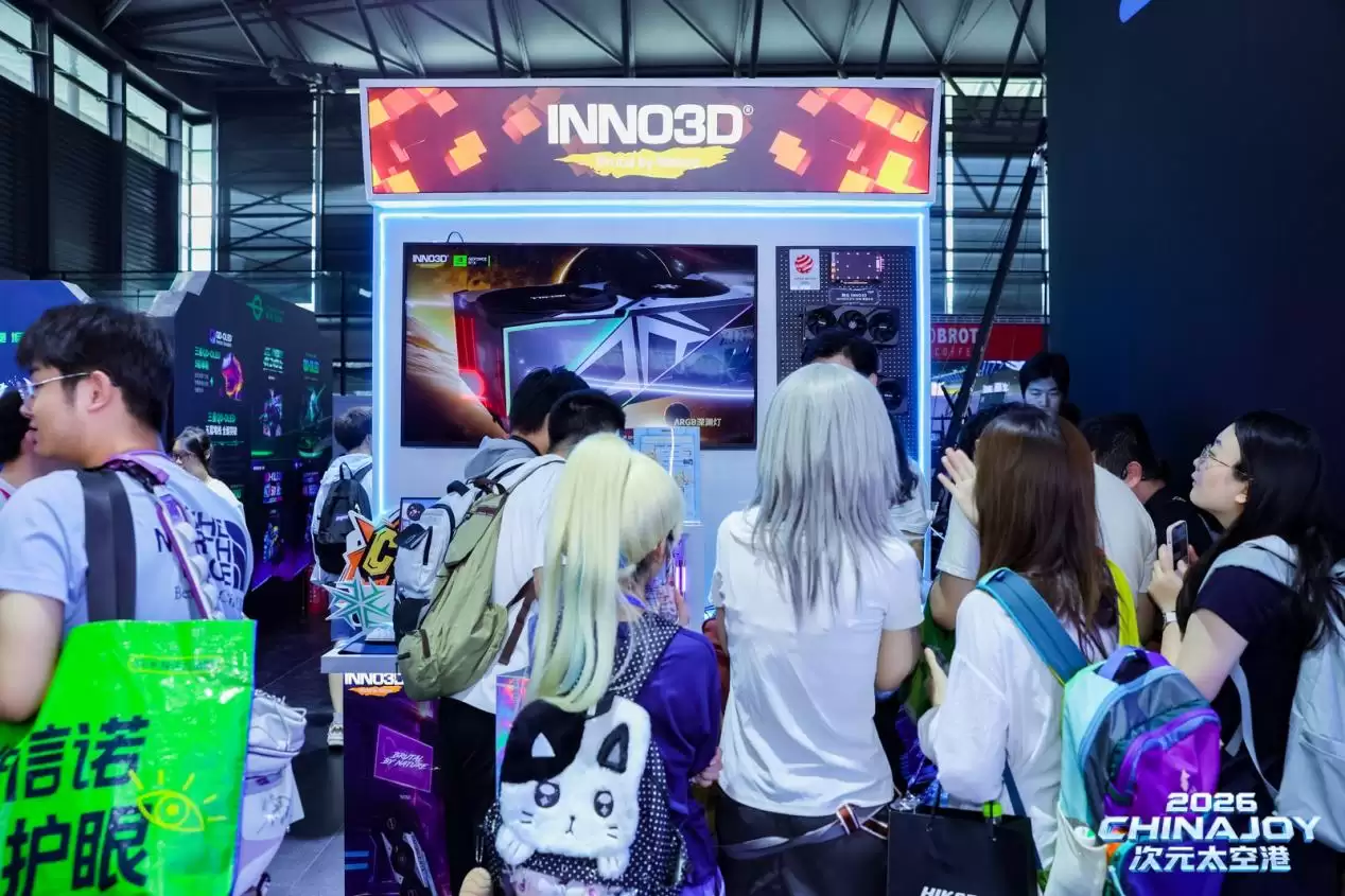 ChinaJoy 2026映众持续火热 雪域冰龙领衔RTX 50系列显卡打造AI游戏体验盛宴