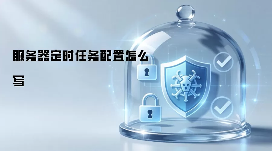 服务器定时任务配置怎么写